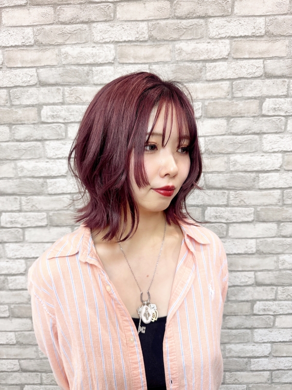 ボルドーレイヤーミディ