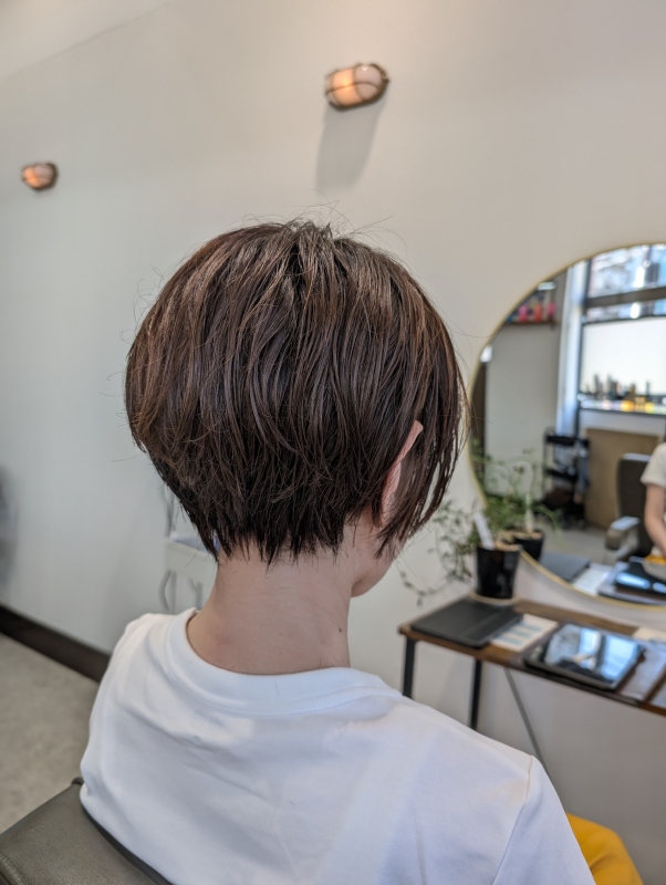 くせ毛活かしショート