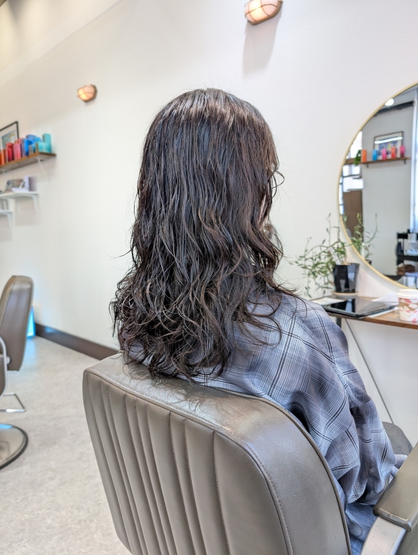 ナチュラルカールパーマ