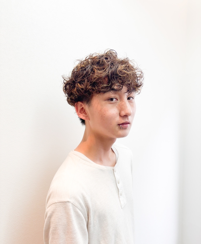 外国人風パーマ