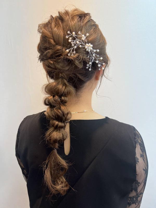 あみおろしヘアセット